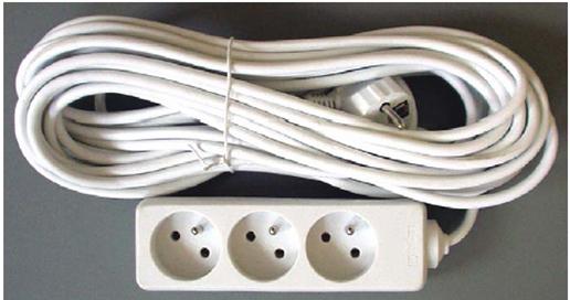 Cord extension set - extending moving supply