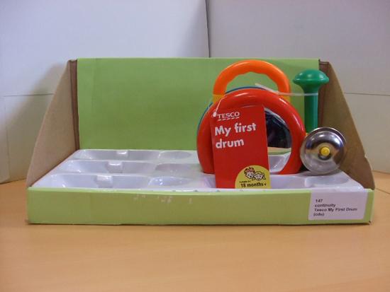 Toy drum β Tesco My First Drum