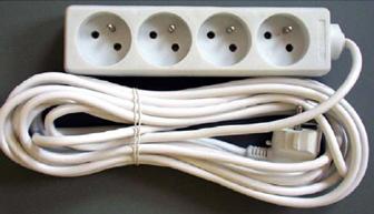 Multiple cord extension set