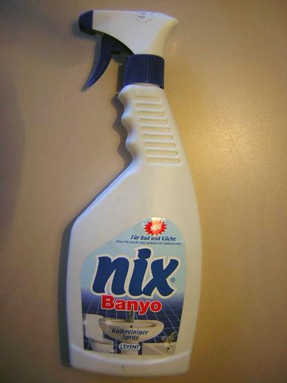 Lime scale remover spray – Nix Banyo