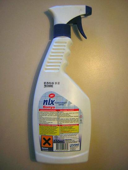 Lime scale remover spray – Nix Banyo