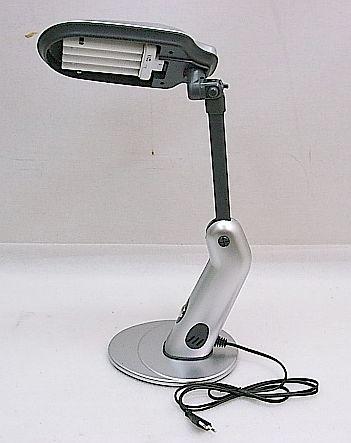 Fluorescent table luminaire