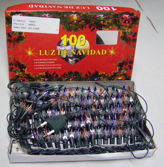 Lighting chain - 100 Luz de Navidad.