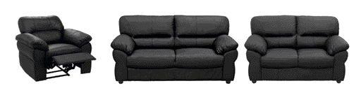 Pia and Bari Range leather furniture.