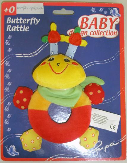 Soft toy - Rattle.