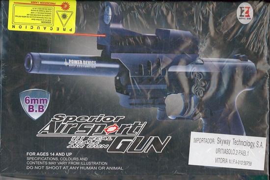 Laser ray pistol - Sperior air sport gun.