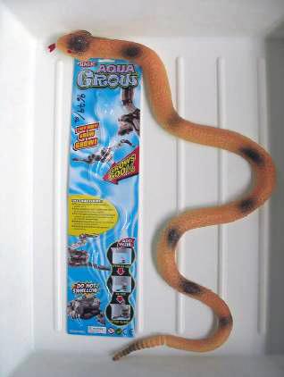 Plastic toy "Snake" - Magic Aqua Grow.