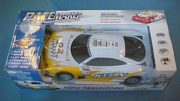 AC battery charger - Radio-controlled toy car with remote control and AC battery charger