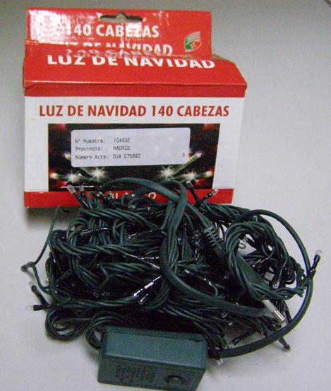 Lighting chain - Luz de Navidad 140 Cabezas