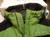 Child's ski clothes: suit and overall