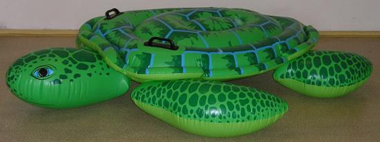 Inflatable turtle