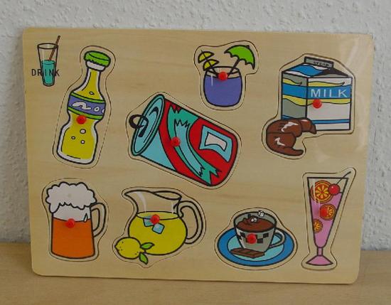 Wooden toy puzzles