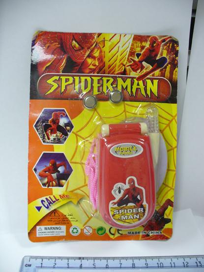 Toy mobile phone - Spiderman Toy Mobile Phone