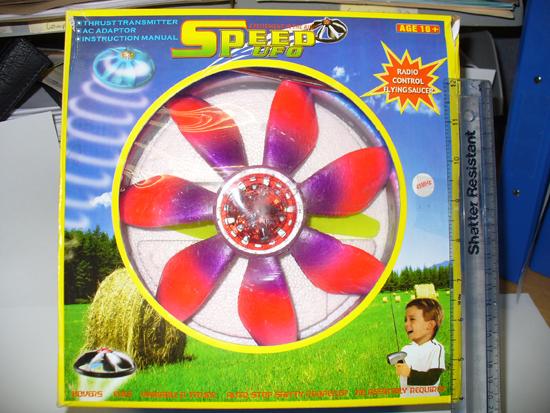 Radio-controlled flying saucer - Speed UFO