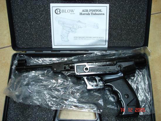Pneumatic pistol