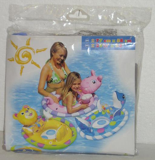 Children inflatable seat for water -Detské nafukovacie sedátko do vody (see-me-sit pool float).