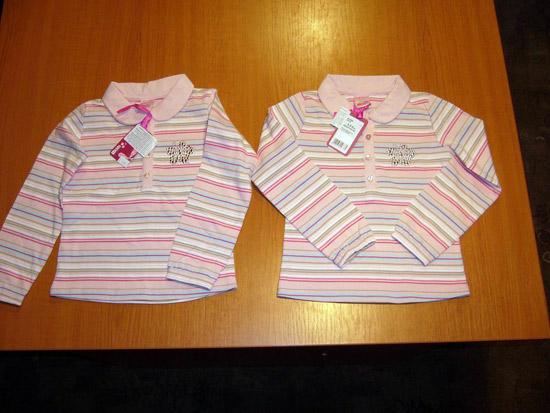 Children's clothing - Girl’s shirt (Dievcenská polokošeca)