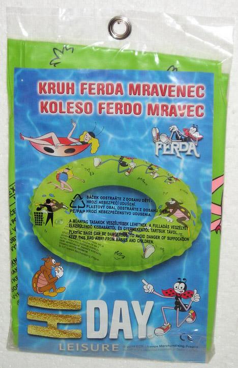 Inflatable swim ring - "Koleso FERDO MRAVEC"