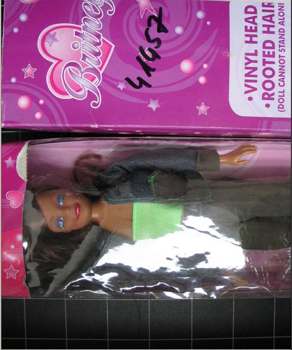 Plastic doll - Doll, Britney, Bendable, Vinyl Head, Rooted Hair