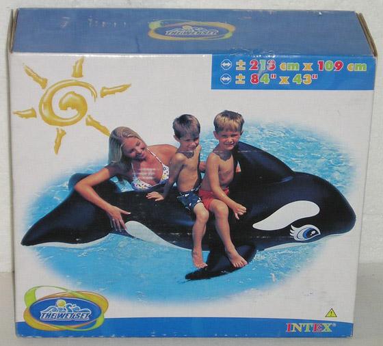 Inflatable swim whale - Nafukovacia veľryba - Whale ride-on