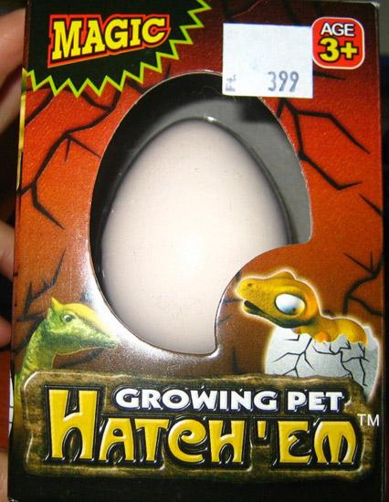 Expanding toys - Magic Growing Pet Egg.