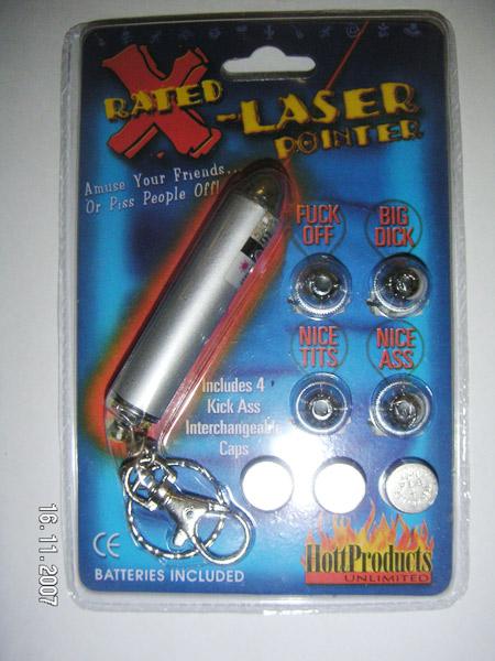 Laser pointer X Rated