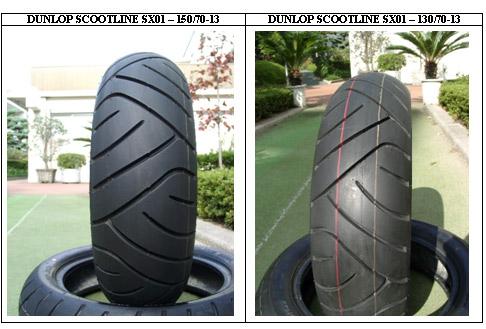 Tyres for scooters