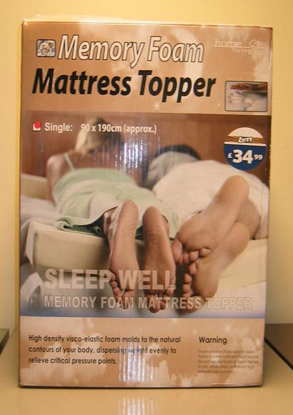 Memory Foam Mattress Topper
