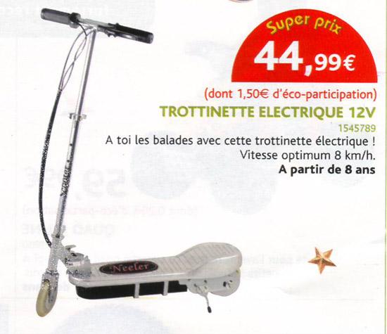 Electric scooter 12 V
