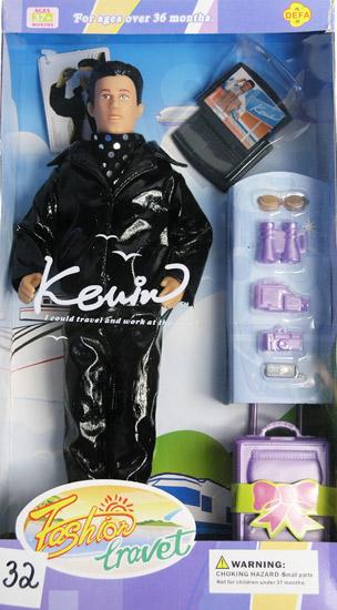 Doll with accessories-set