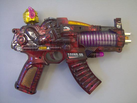 Laser sound gun