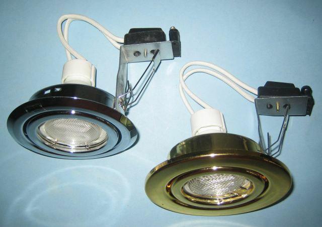 Recessed luminaires with fluorescent lamp (with built-in ballast)
