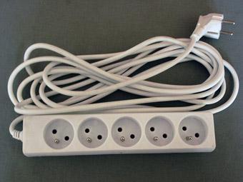 Extension power cord