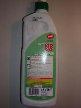 Cleaning product - Kir Cöz Teppich-, Polstergarnitur- und Gardinenreiniger - Carpet & Upholstery Cleaner