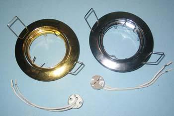 Recessed luminaire with halogen lamp