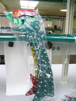 Christmas lighting chain in the form of a star