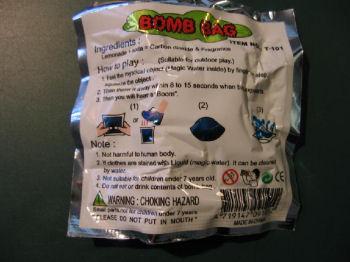 Bomb bag