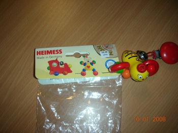 Rattle toy – clip on rattle toy