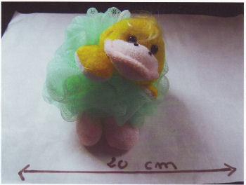 Massage sponges for children