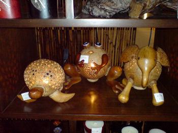 Lamps - Coconut animal lamps