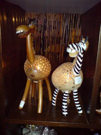 Lamps - Coconut animal lamps