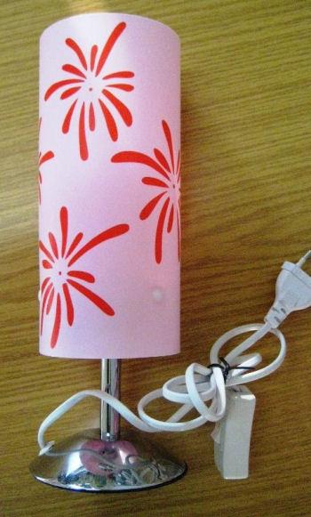 Table lamps - 2 cylindrical table lamps "Present Light"