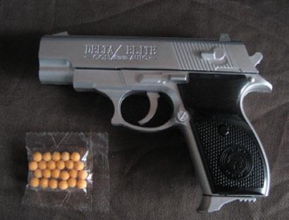 Plastic pistol set - DELTA ELITE - COLT AUTO