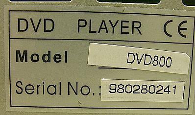 DVD player