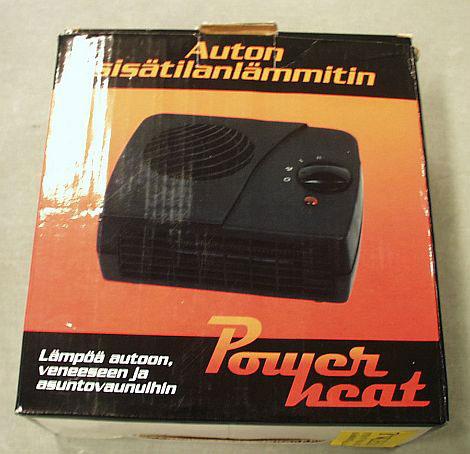 Car cabin heater