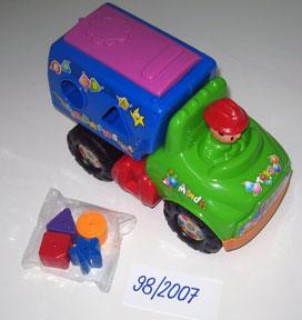 Truck with blocks