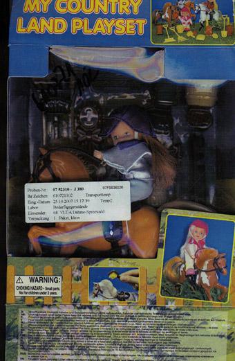 "My Country Land" Playset.