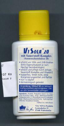 Sun lotion
