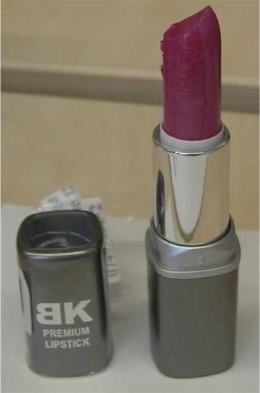 Lipstick: BK Premium Lipstick/Lippenstift 01 – rosa lachsfarben [salmon pink lipstick]