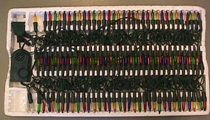 Christmas lighting chain – 140 chasing lights